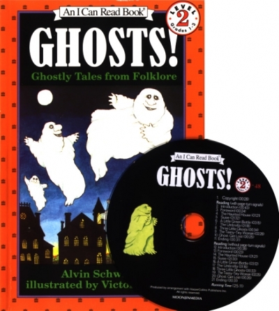 I Can Read Books 2-48 Ghosts! (Book 1권 + CD 1장)