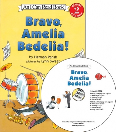 I Can Read Books 2-35 Bravo, Amelia Bedelia (Book 1권 + CD 1장)