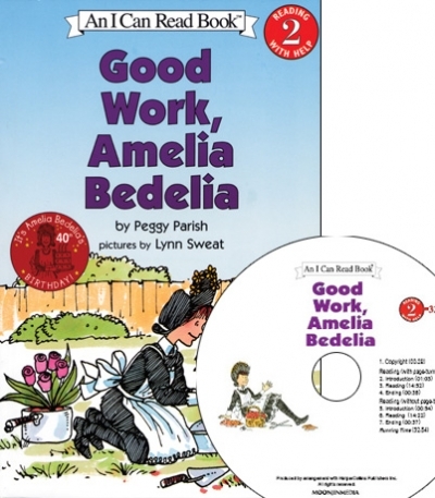 I Can Read Books 2-33 Good Work, Amelia Bedelia (Book 1권 + CD 1장)