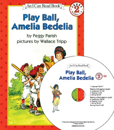 I Can Read Books 2-26 Play Ball, Amelia Bedelia (Book 1권 + CD 1장)