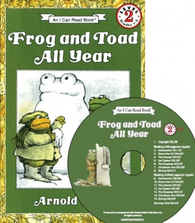 I Can Read Books 2-17 Frog and Toad All Year (Book 1권 + CD 1장)