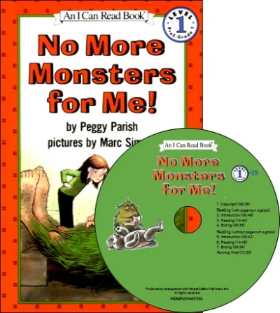 I Can Read Books 1-15 No More Monsters for Me (Book 1권 + CD 1장)