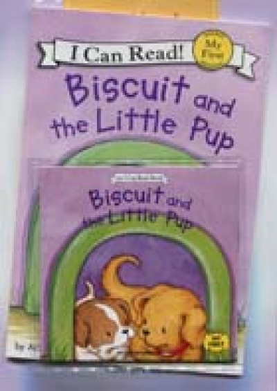 I Can Read Books Workbook Set My First-17 Biscuit and the Little Pup (Book 1권 + Workbook 1권 + CD 1장)