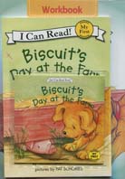I Can Read Books Workbook Set My First-18 Biscuits day at the Farm (Book 1권 + Workbook 1권 + CD 1장)