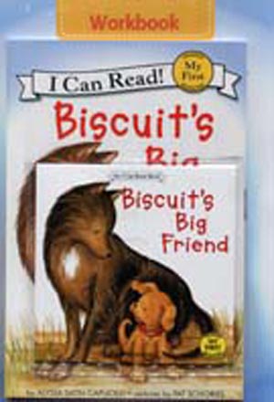 I Can Read Books Workbook Set My First-07 Biscuits big friend (Book 1권 + Workbook 1권 + CD 1장)