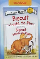 I Can Read Books Workbook Set My First-05 Biscuit wants to play (Book 1권 + Workbook 1권 + CD 1장)