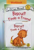 I Can Read Books Workbook Set My First-02 Biscuit finds a friend (Book 1권 + Workbook 1권 + CD 1장)