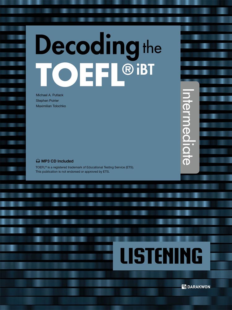 Decoding the TOEFL iBT LISTENING Intermediate isbn 9788927707998