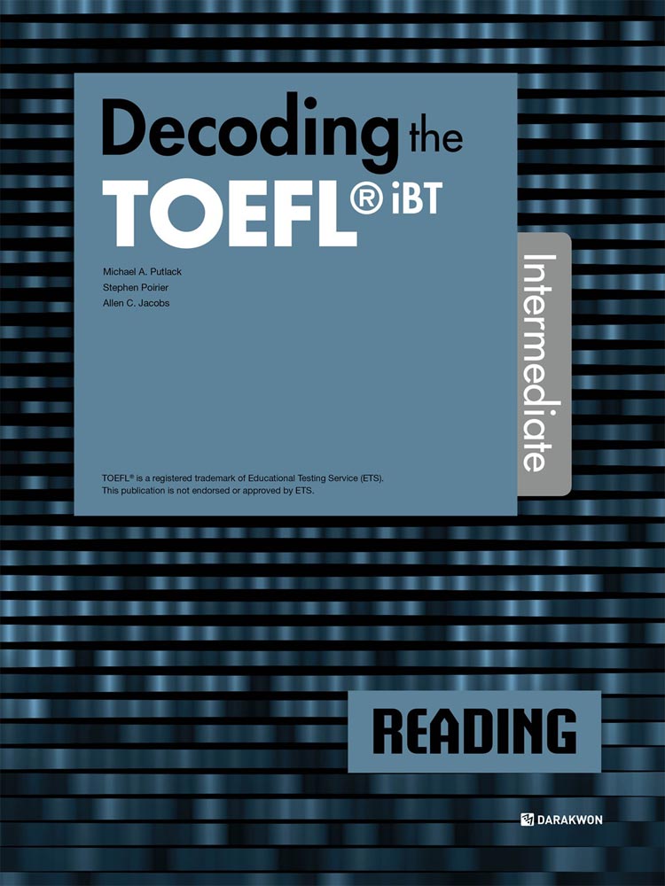 Decoding the TOEFL iBT READING Intermediate isbn 9788927707981