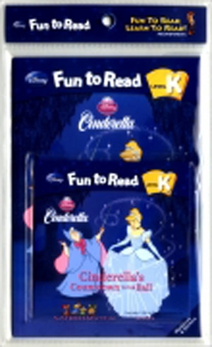 Disney Fun to Read Set K-04 : Cinderella's Countdown to the Ball(Book+WB+CD) isbn 9788953931503