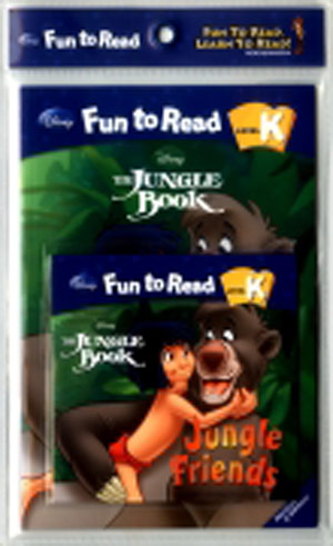Disney Fun to Read Set K-03 : Jungle Friends (Book+WB+CD) isbn 9788953933675