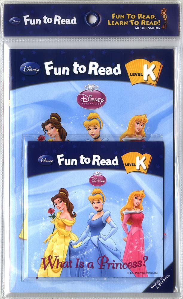 Disney Fun to Read Set K-06 : What Is a Princess? (Book+WB+CD) isbn 9788953934566