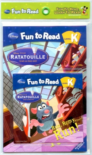 Disney Fun to Read Set K-09 RATATOUILLE : Run, Remy, Run! (Book+WB+CD) isbn 9788953944299
