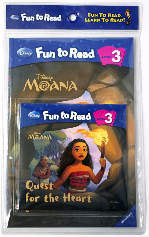 Disney Fun to Read Set 3-22 : Quest for the Heart (Book+WB+CD) isbn 9788953947344