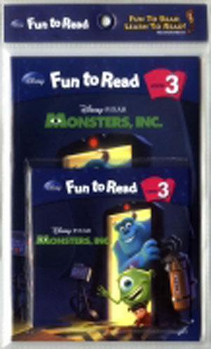 Disney Fun to Read Set 3-10 : Monsters, Inc (Book+WB+CD) isbn 9788953931916