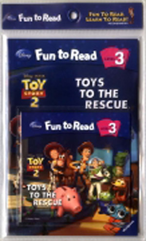 Disney Fun to Read Set 3-08 :Toys to the Rescue (Book+WB+CD) isbn 9788953934160