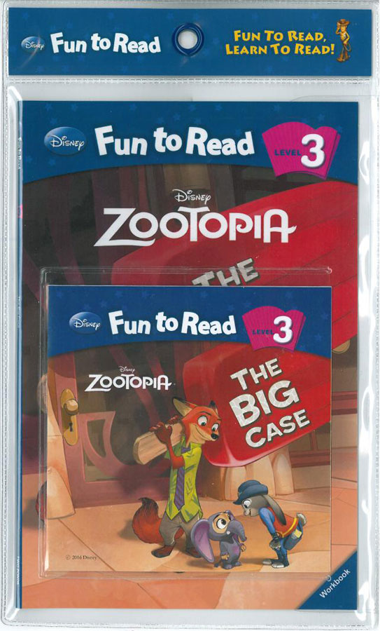 Disney Fun To Read Set 3-21 Zootopia : The Big Case (Book+WB+CD) isbn 9788953946682