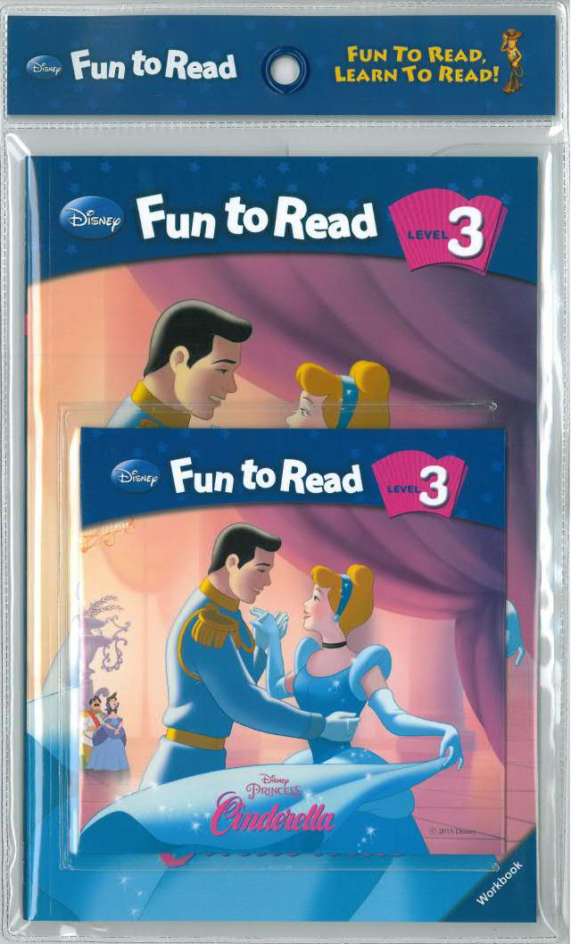 Disney Fun To Read Set 3-17 Cinderella (Book+WB+CD) isbn 9788953946330