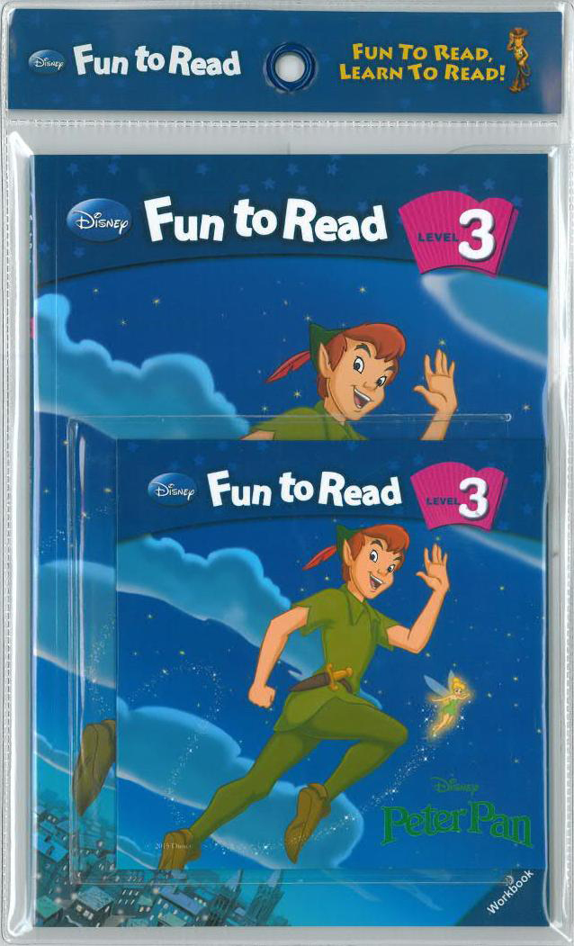 Disney Fun To Read Set 3-20 Peter Pan (Book+WB+CD) isbn 9788953946361
