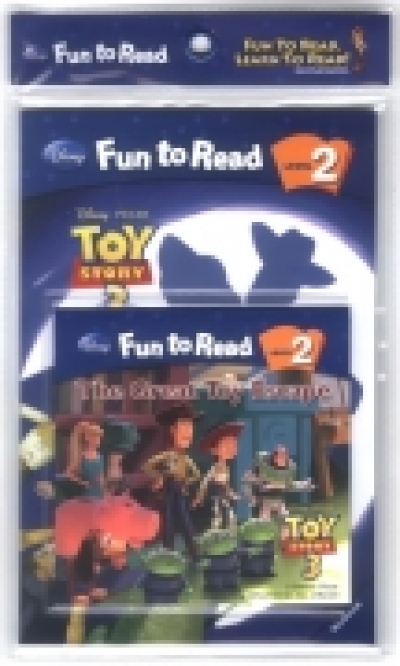 Disney Fun to Read Set 2-06 : Great Toy Escape (Book+WB+CD)