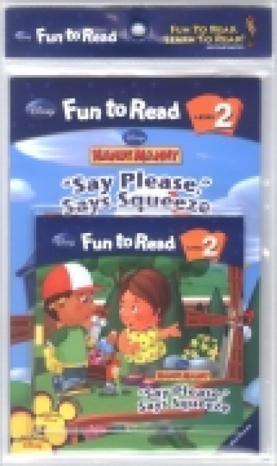 Disney Fun to Read Set 2-07 : Say Please, Says Squeeze (Book+WB+CD)