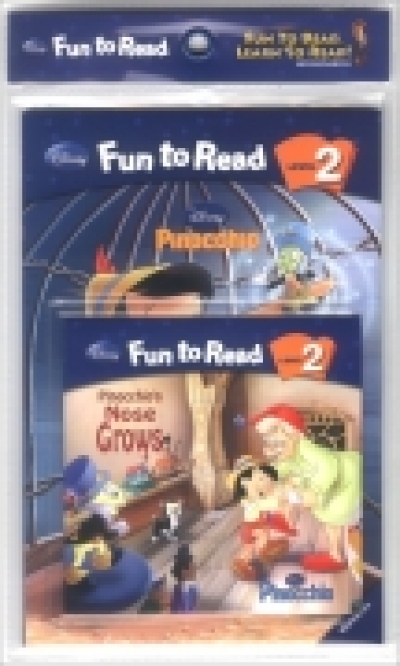 Disney Fun to Read Set 2-04 : Pinocchios Nose Grows (Book+WB+CD)