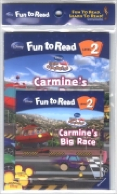 Disney Fun to Read Set 2-09 : Carmines Big Race (Book+WB+CD)