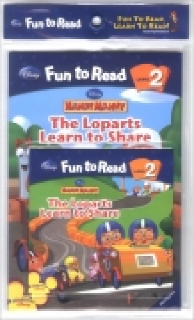 Disney Fun to Read Set 2-11 : The Loparts Learn to Share (Book+WB+CD)
