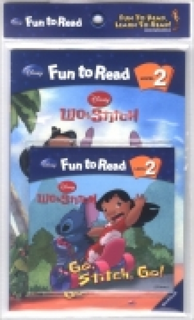 Disney Fun to Read Set 2-13 : Go, Stitch, Go! (Book+WB+CD)