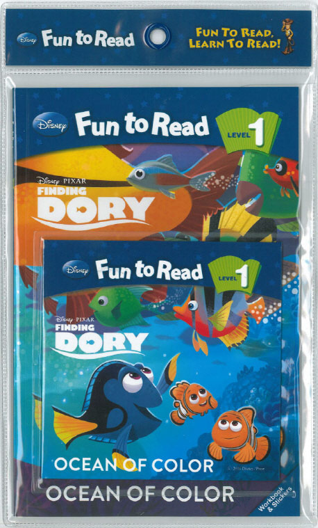 Disney Fun to Read Set 1-29 : Ocean of Color (Book+WB+CD) isbn 9788953947108