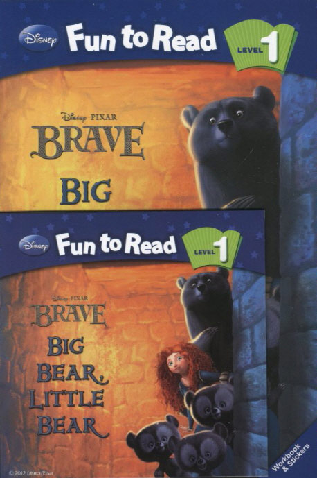Disney Fun to Read Set 1-22: Big Bear, Little Bear (Book+WB+CD) isbn 9788953938854