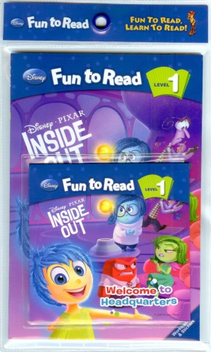 Disney Fun To Read Set 1-27 Inside Out: Welcome to Headquarters (Book+WB+CD) isbn 9788953946620