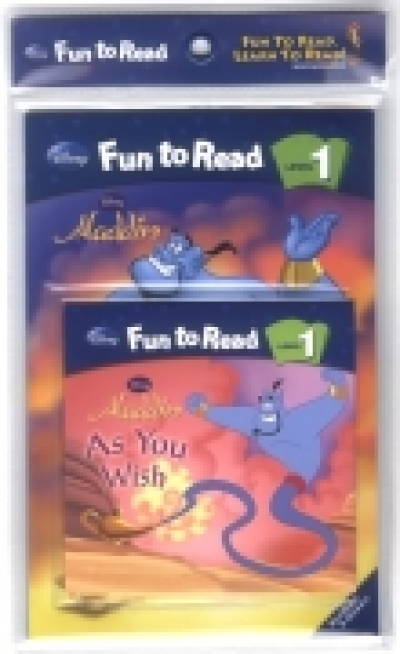 Disney Fun to Read Set 1-04 : As You Wish (Book+WB+CD)