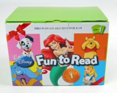 Disney Fun to Read 1단계 세트 Full Set (CD판 25종) Book(25)+Audio CD(25) isbn 9788953945623
