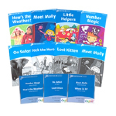 Dolphin Readers 1 Pack 리더스 8권+Activitibook 8권+오디오 CD4개