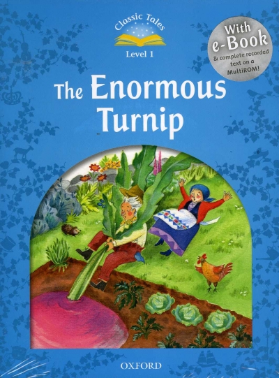 Classic Tales Level 1 The Enormous Turnip with MP3 isbn9780194238694