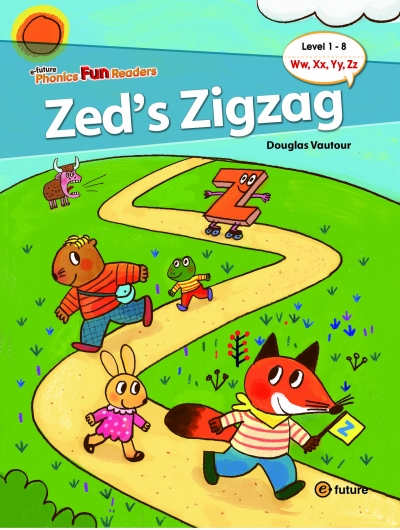 Phonics Fun Readers Level 1-8. Zeds Zigzag