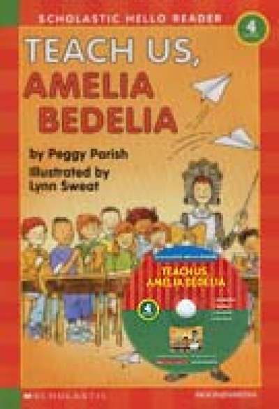 Hello Reader Book+AudioCD Set 4-01 / Teach Us, Amelia Bedelia