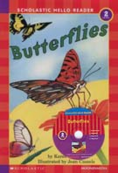 Hello Reader Book+AudioCD Set 2-29 / Butterflies