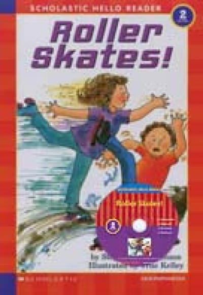 Hello Reader Book+AudioCD Set 2-19 / Roller Skates!