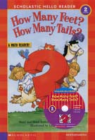 Hello Reader Book+AudioCD Set 2-02 / How Many Feet? How Many Tails?