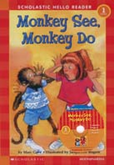 Hello Reader Book+AudioCD Set 1-41 / Monkey See, Monkey Do