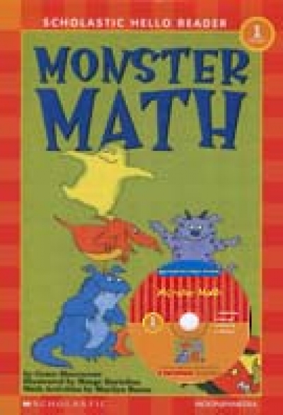 Hello Reader Book+AudioCD Set 1-23 / Monster Math