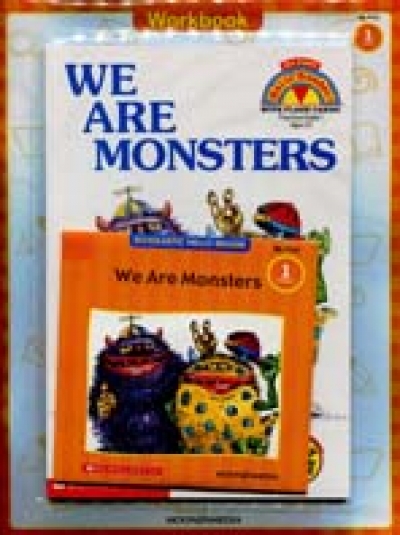 Hello Reader Book+AudioCD+Workbook Set 1-19 / We Are Monsters (My First)