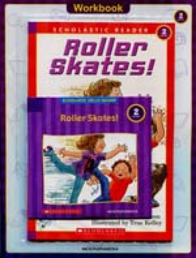 Hello Reader Book+AudioCD+Workbook Set 2-19 / Roller Skates!