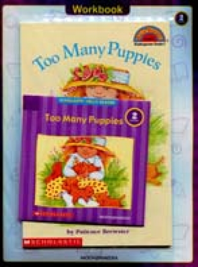 Hello Reader Book+AudioCD+Workbook Set 2-13 / Too Many Puppies