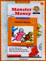 Hello Reader Book+AudioCD+Workbook Set 1-40 Math / Monster Money