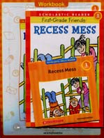 Hello Reader Book+AudioCD+Workbook Set 1-32 / Recess Mess