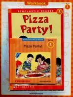 Hello Reader Book+AudioCD+Workbook Set 1-06 / Pizza Party