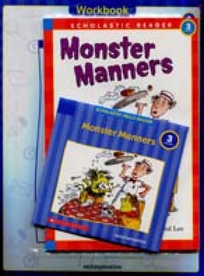 Hello Reader Book+AudioCD+Workbook Set 3-01 / Monster Manners